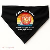 Make Your Mark International Dot Day What You Can Create USA-Made Doggie Bandana thumb 0