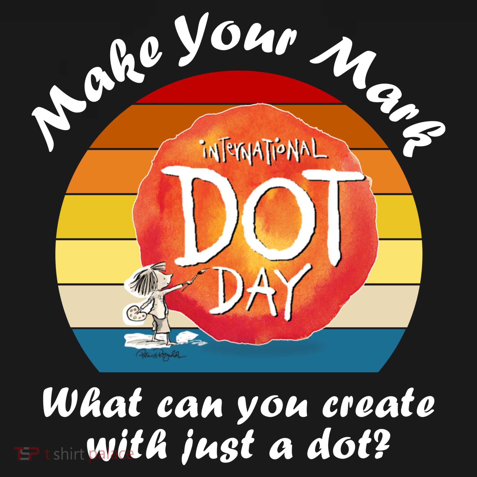 Make Your Mark International Dot Day What You Can Create USA-Made Doggie Bandana