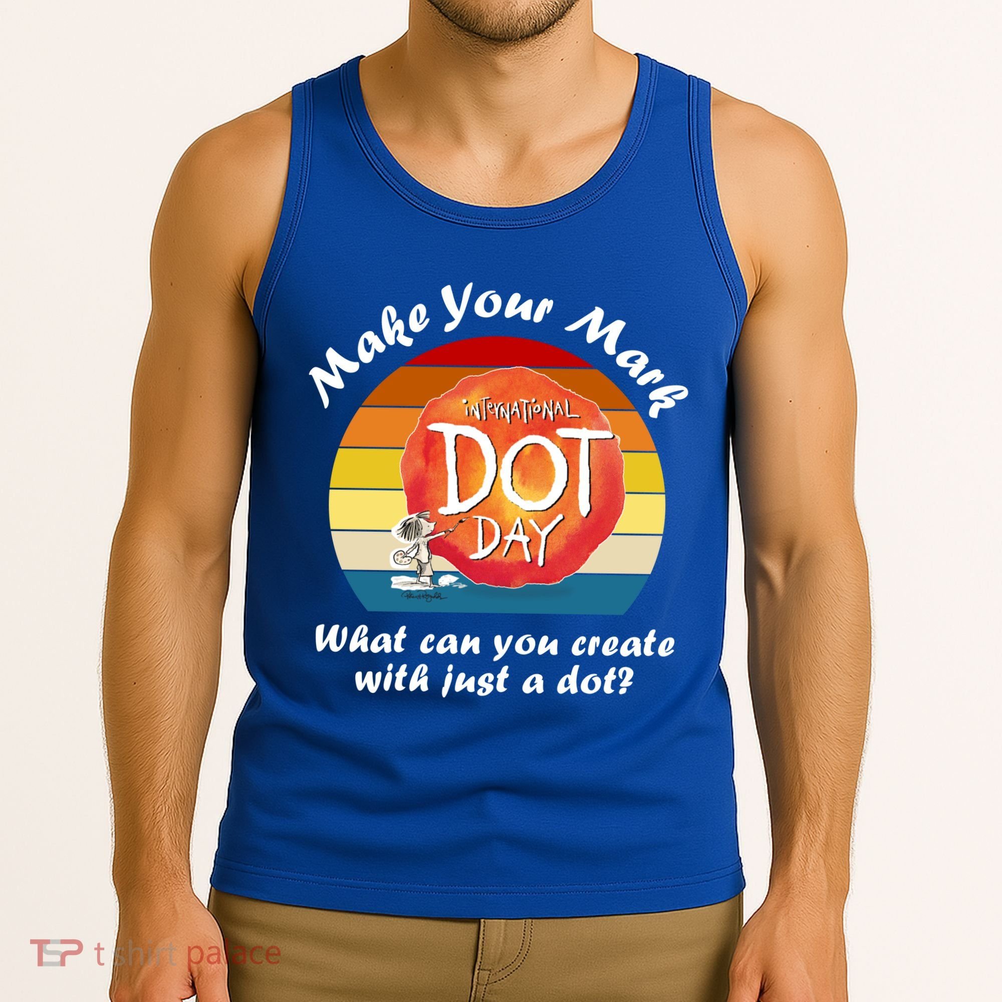 Make Your Mark International Dot Day What You Can Create Tank Top