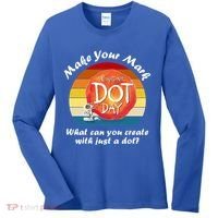 Make Your Mark International Dot Day What You Can Create Women's Long Sleeve Shirt thumb 0