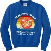 Make Your Mark International Dot Day What You Can Create Kids Sweatshirt thumb 0