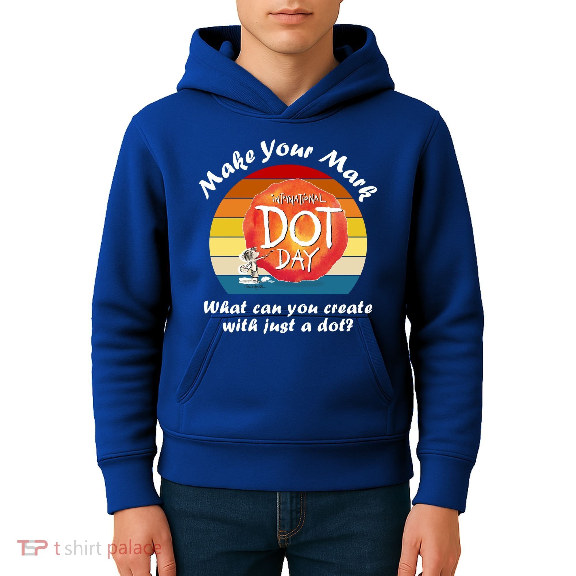 Make Your Mark International Dot Day What You Can Create Kids Hoodie