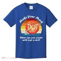 Make Your Mark International Dot Day What You Can Create Kids T-Shirt thumb 0