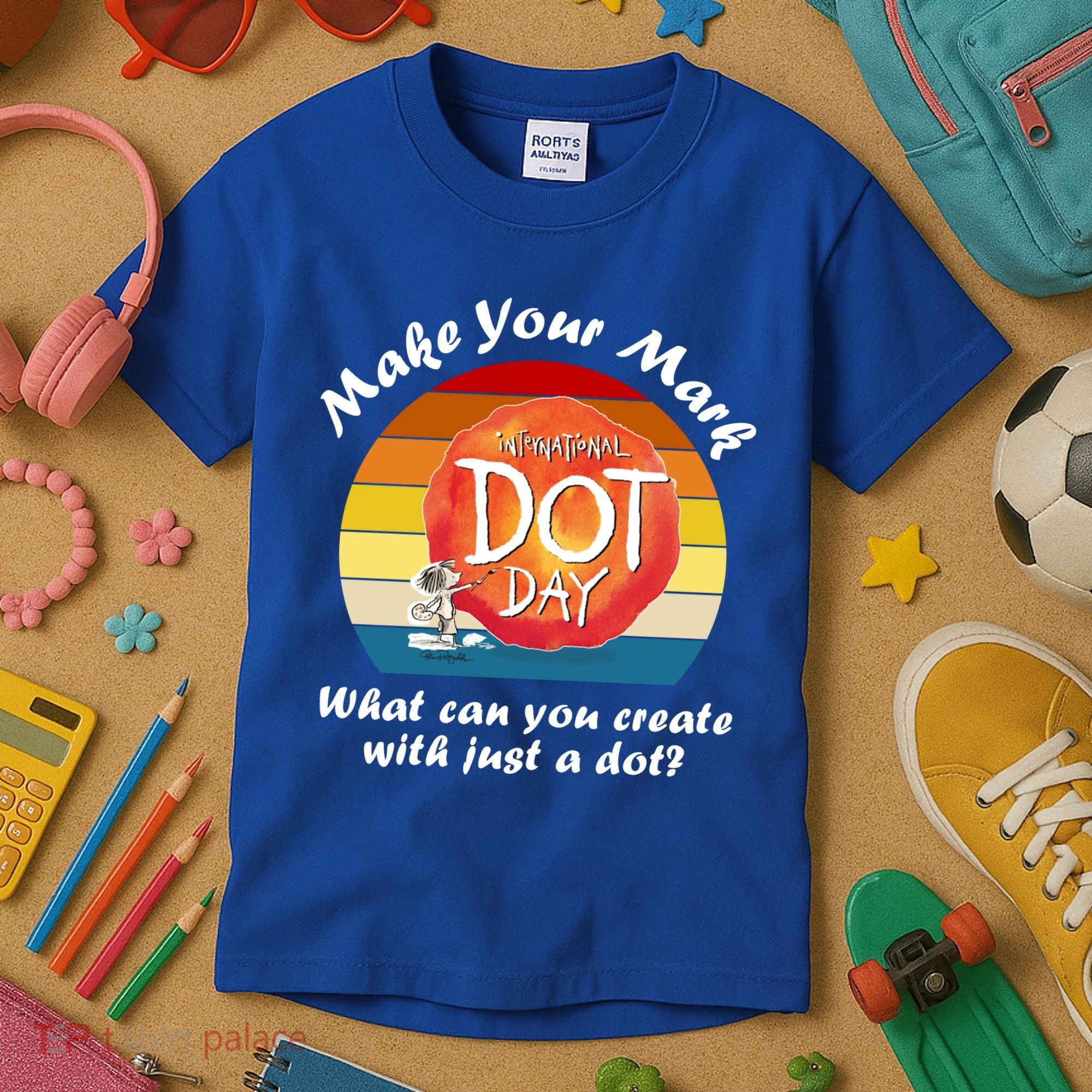 Make Your Mark International Dot Day What You Can Create Kids T-Shirt