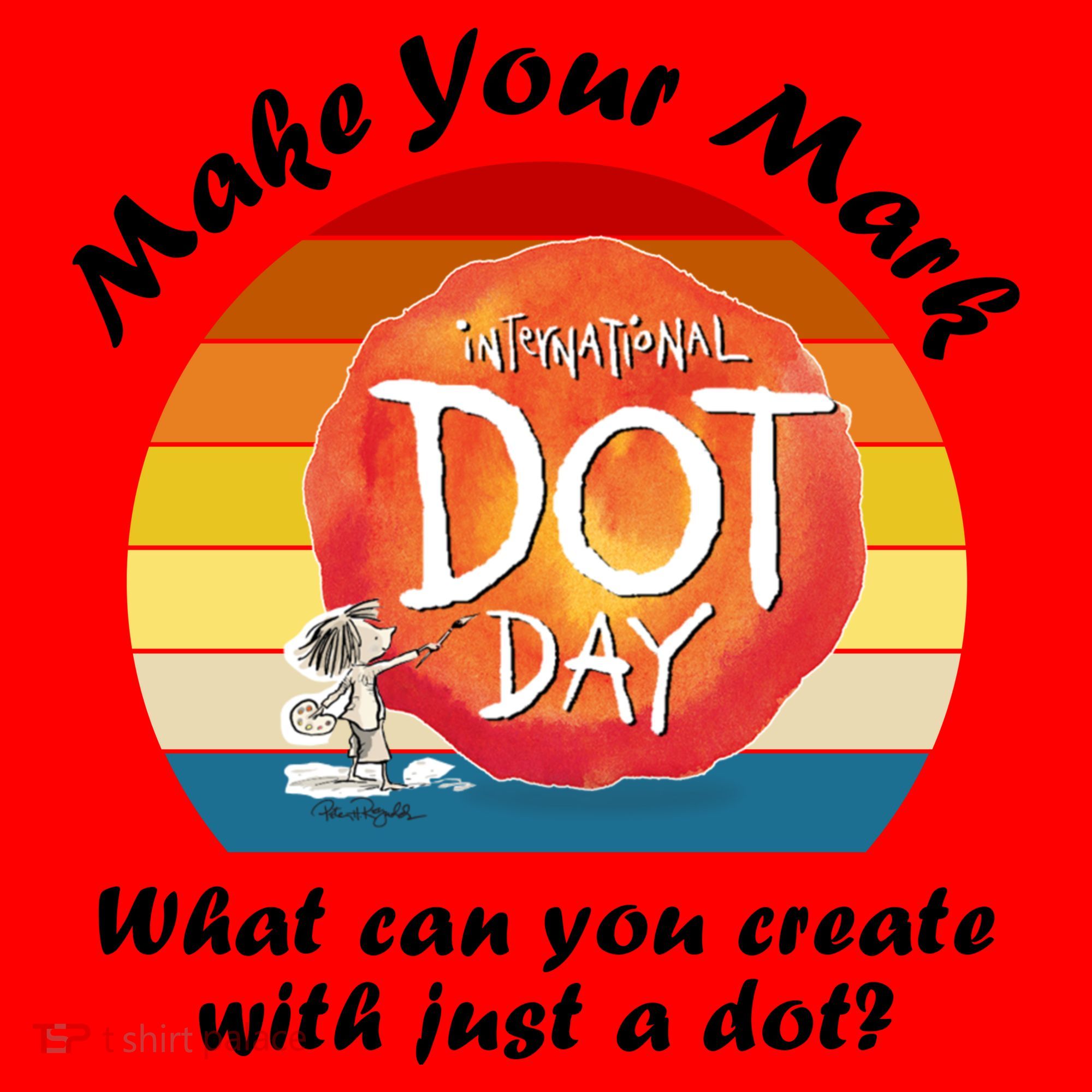 Make Your Mark International Dot Day What You Can Create Santa Hat