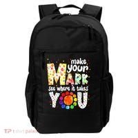 Make Your Mark And See Where It Takes You Dot Day Boys Backpack thumb 0
