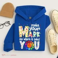Make Your Mark And See Where It Takes You Dot Day Boys Hoodie thumb 4