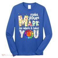 Make Your Mark And See Where It Takes You Dot Day Boys Long Sleeve Shirt thumb 0