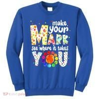 Make Your Mark And See Where It Takes You Dot Day Boys Sweatshirt thumb 0