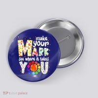 Make Your Mark And See Where It Takes You Dot Day Boys Button thumb 0