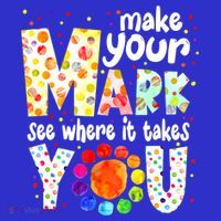 Make Your Mark And See Where It Takes You Dot Day Boys Mousepad thumb 1