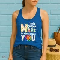 Make Your Mark And See Where It Takes You Dot Day Boys Women's Tank Top thumb 2