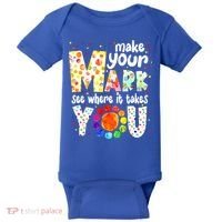 Make Your Mark And See Where It Takes You Dot Day Boys Baby Bodysuit thumb 0