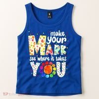 Make Your Mark And See Where It Takes You Dot Day Boys Tank Top thumb 2