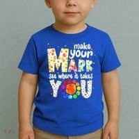 Make Your Mark And See Where It Takes You Dot Day Boys Toddler T-Shirt thumb 2