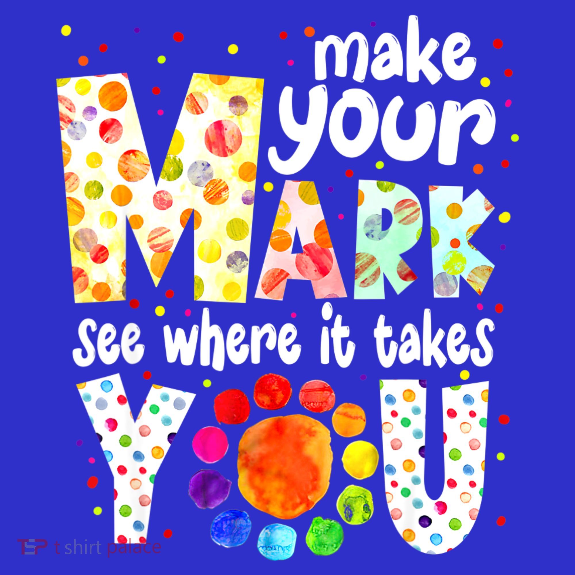 Make Your Mark And See Where It Takes You Dot Day Boys Visor
