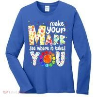 Make Your Mark And See Where It Takes You Dot Day Boys Women's Long Sleeve Shirt thumb 0