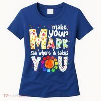 Make Your Mark And See Where It Takes You Dot Day Boys Women's T-Shirt thumb 0