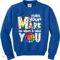 Make Your Mark And See Where It Takes You Dot Day Boys Kids Sweatshirt thumb 0