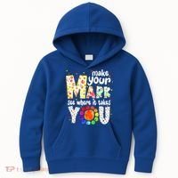 Make Your Mark And See Where It Takes You Dot Day Boys Kids Hoodie thumb 0