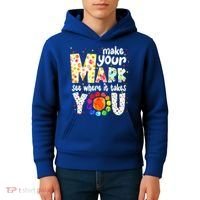 Make Your Mark And See Where It Takes You Dot Day Boys Kids Hoodie thumb 4