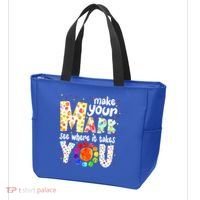 Make Your Mark And See Where It Takes You Dot Day Boys Tote Bag thumb 3