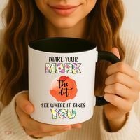Make Your Mark Dot Day See Where It Takes You The Dot Coffee Mug thumb 3
