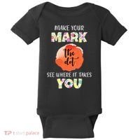 Make Your Mark Dot Day See Where It Takes You The Dot Baby Bodysuit thumb 0