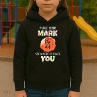 Make Your Mark Dot Day See Where It Takes You The Dot Kids Hoodie thumb 3