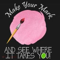 Make Your Mark And See Where It Takes You Dot Day Paint Brush Backpack thumb 2