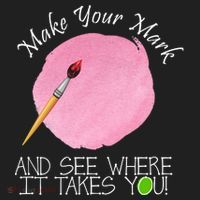 Make Your Mark And See Where It Takes You Dot Day Paint Brush Tumbler thumb 3