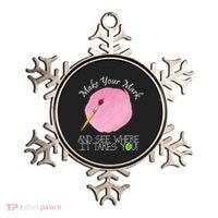 Make Your Mark And See Where It Takes You Dot Day Paint Brush Ornament thumb 0