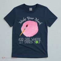 Make Your Mark And See Where It Takes You Dot Day Paint Brush T-Shirt thumb 5