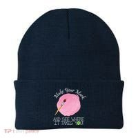 Make Your Mark And See Where It Takes You Dot Day Paint Brush Beanie thumb 0