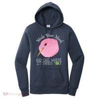 Make Your Mark And See Where It Takes You Dot Day Paint Brush Women's Hoodie thumb 0