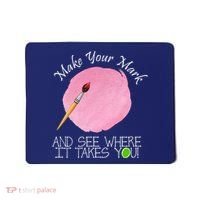 Make Your Mark And See Where It Takes You Dot Day Paint Brush Mousepad thumb 0