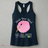 Make Your Mark And See Where It Takes You Dot Day Paint Brush Women's Tank Top thumb 3
