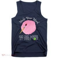 Make Your Mark And See Where It Takes You Dot Day Paint Brush Tank Top thumb 0