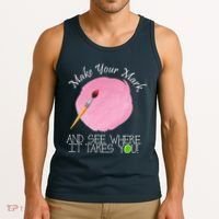 Make Your Mark And See Where It Takes You Dot Day Paint Brush Tank Top thumb 3