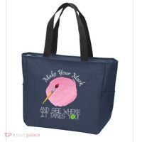 Make Your Mark And See Where It Takes You Dot Day Paint Brush Tote Bag thumb 3