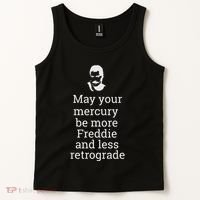 May Your Mercury Be More Freddie And Less Retrograde Delight Tank Top thumb 2