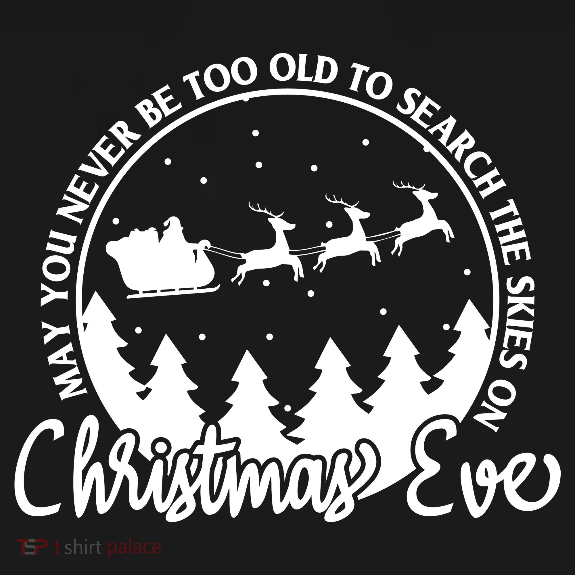 May You Never Be Too Old To Search The Skies On Christmas Eve Women's Hoodie