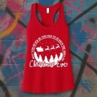 May You Never Be Too Old To Search The Skies On Christmas Eve Women's Tank Top thumb 3