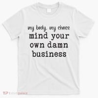 Mind Your Own Damn Business Walz Kamala Harris Anti Trump T-Shirt thumb 0