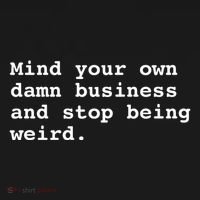 Mind Your Own Business Gift For Democrat Vote Blue Weird Bucket Hat thumb 4