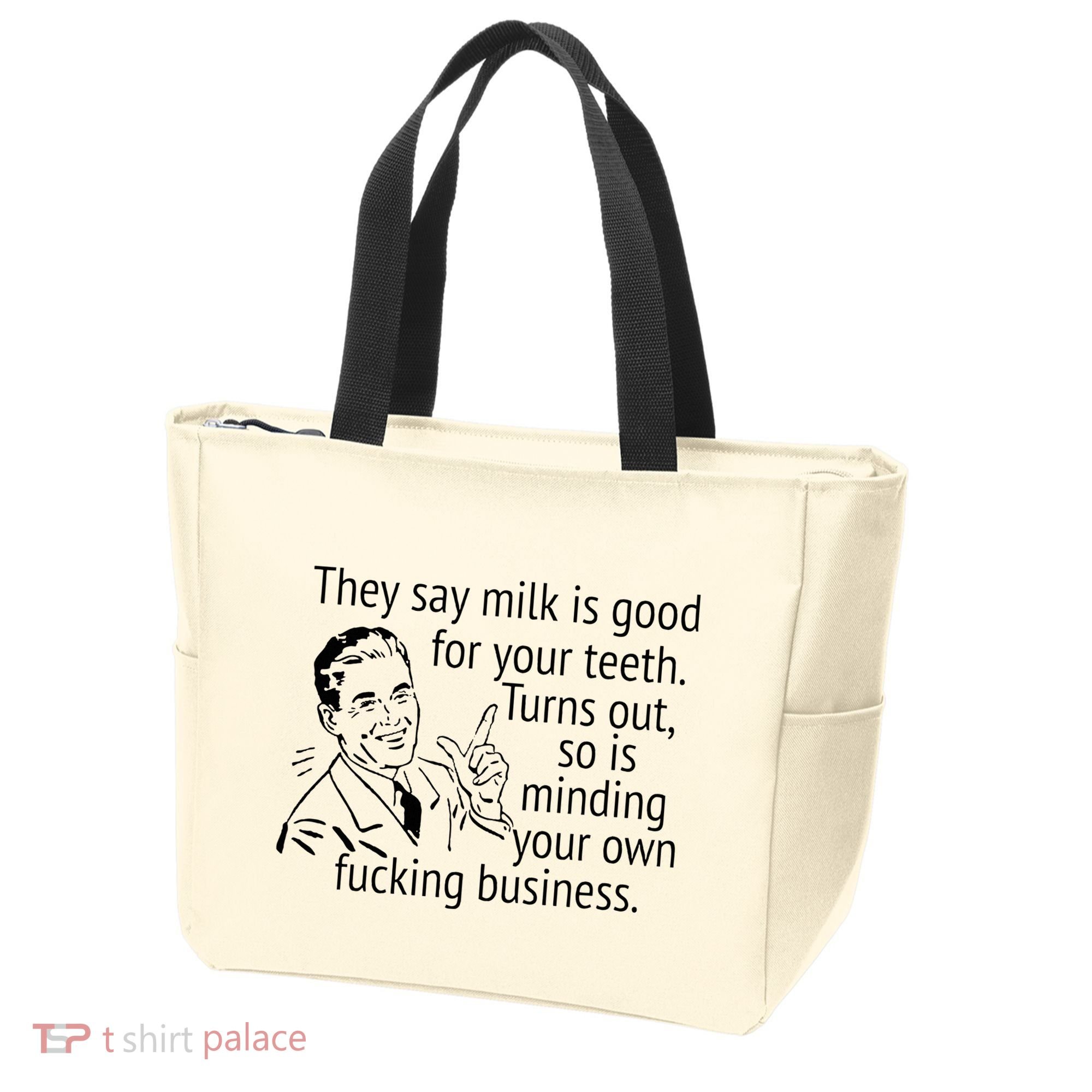 Mind Your Own Fucking Business Tote Bag
