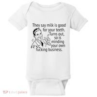 Mind Your Own Fucking Business Baby Bodysuit thumb 0