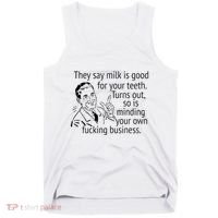 Mind Your Own Fucking Business Tank Top thumb 0
