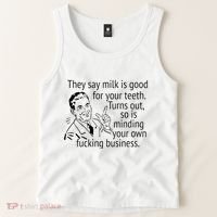 Mind Your Own Fucking Business Tank Top thumb 2