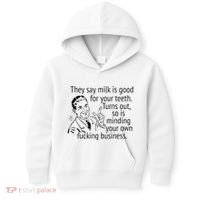 Mind Your Own Fucking Business Kids Hoodie thumb 0